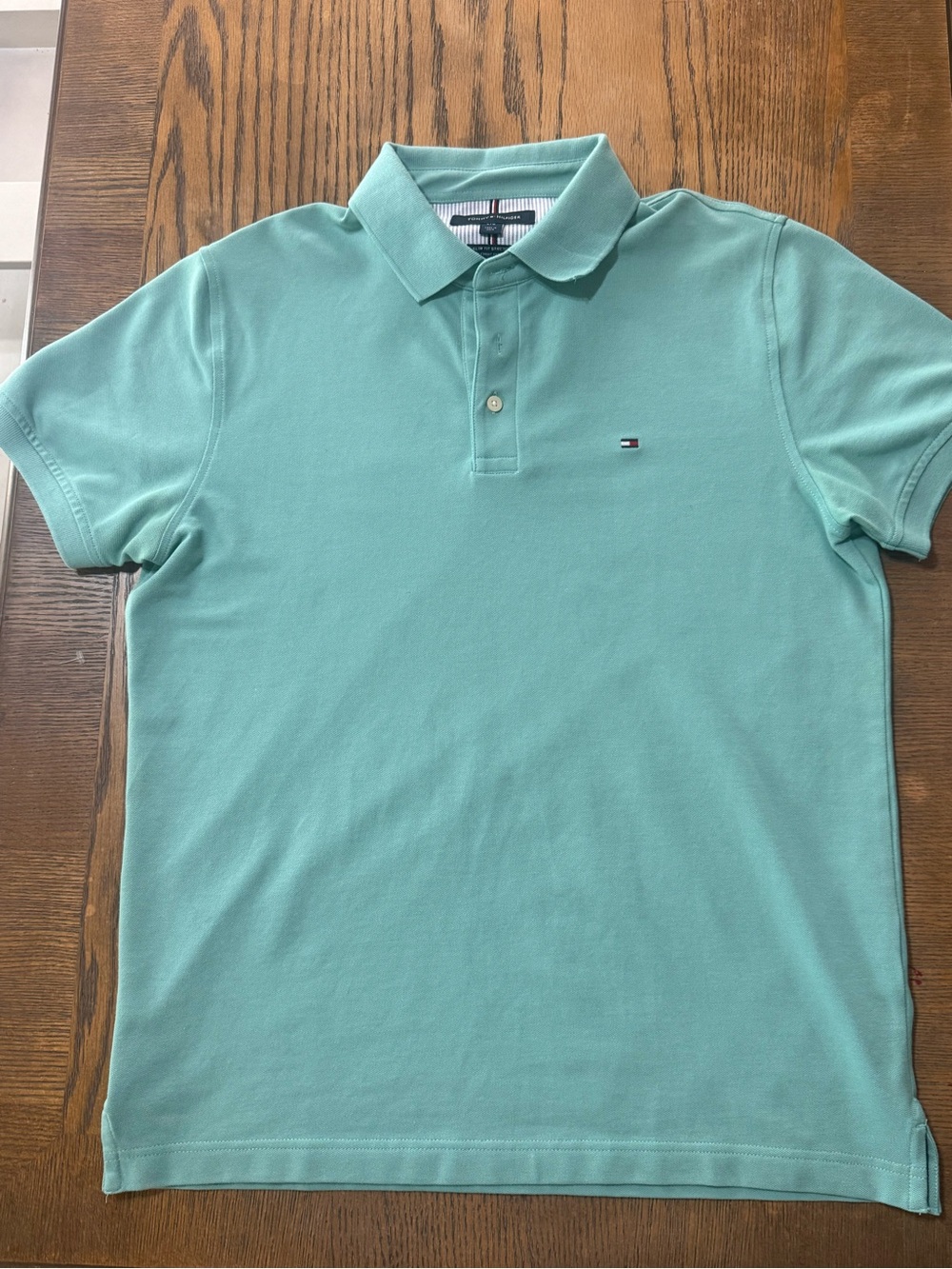 Tommy Hilfiger Mint Green Men's Polo Shirt